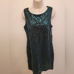 Vince Camuto Sequin Sheath Sleeveless Dress